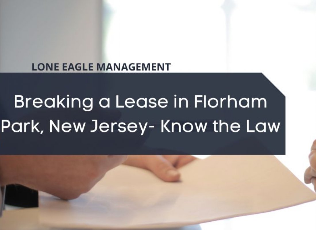 Breaking a Lease in Florham Park, New Jersey- Know the Laws