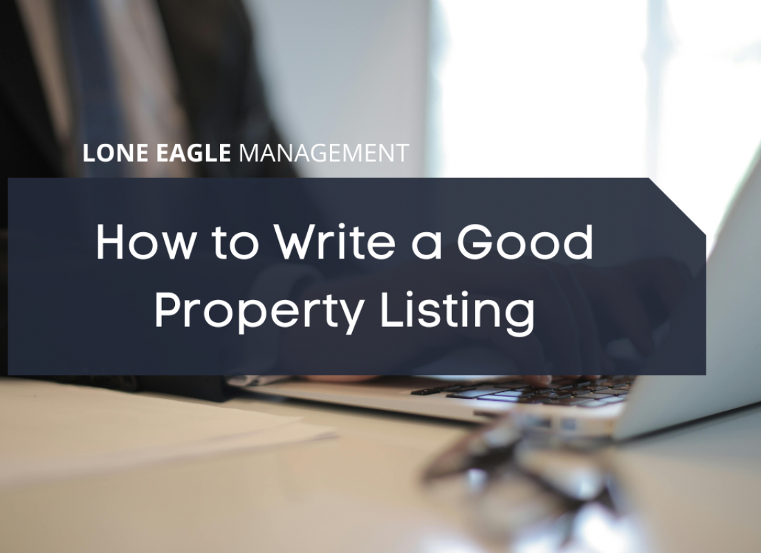 How to Write a Good Property Listing