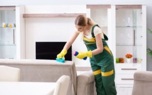 hire professional cleaners